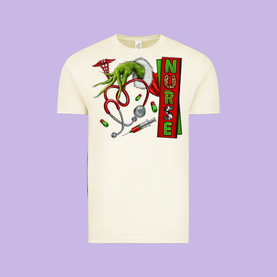 Christmas Character Vintage Tee Designed By Nancycooperartshop