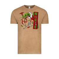 Vintage Camel Christmas Character Vintage Tee - NancyCooperArtShop
