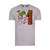 Vintage Zinc Christmas Character Vintage Tee - NancyCooperArtShop