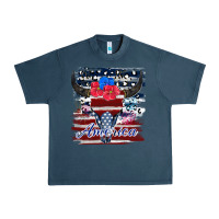 Bull Skull America Urban Heavy Tee | Teevron