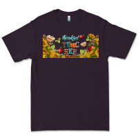 Plum thankful teacher fall libbey glass Premium Tee - BundleAndBundleShop