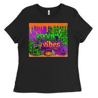 Black spooky vibes tumbler Ladies Tee - BundleAndBundleShop