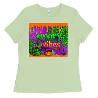 Matcha spooky vibes tumbler Ladies Tee - BundleAndBundleShop