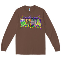 Chestnut mardi gras mama Long Sleeve Tee - CowGirlArtShop