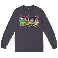 Smoke mardi gras mama Long Sleeve Tee - CowGirlArtShop