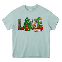 Arona Love Christmas tree cake Heavy Core Tee - NancyCooperArtShop