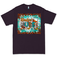 Plum thankful nurse fall tumbler Premium Tee - BundleAndBundleShop