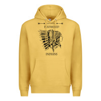 Antique Gold A Feathered indians tyler darling childers art gift for fans Premium Hoodie - tuanDangUi