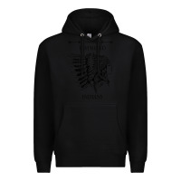 Black A Feathered indians tyler darling childers art gift for fans Premium Hoodie - tuanDangUi