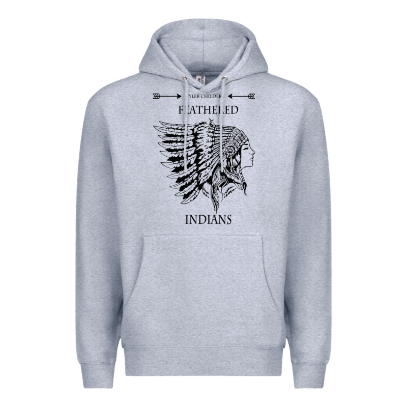 A Feathered Indians Tyler Darling Childers Art Gift For Fans Premium Hoodie by tuanDangUi | Teevron