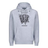Heather Grey A Feathered indians tyler darling childers art gift for fans Premium Hoodie - tuanDangUi