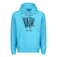 Ocean Blue A Feathered indians tyler darling childers art gift for fans Premium Hoodie - tuanDangUi