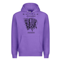 Purple A Feathered indians tyler darling childers art gift for fans Premium Hoodie - tuanDangUi