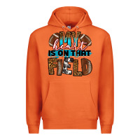 Carrot my heart is on that field football Premium Hoodie - RanaPortraitStore