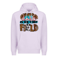 Lilac my heart is on that field football Premium Hoodie - RanaPortraitStore