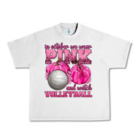 Lunar Rock In October We Wear Pink and Watch Volleyball Urban Heavy Tee - texasbilliewilder