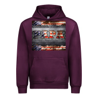 Mauve Wine papa metal and american flag tumbler Urban Hoodie - BarkalooDesign