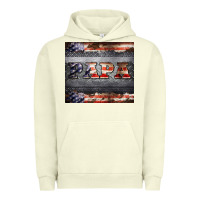 Pigment Pistachio papa metal and american flag tumbler Urban Hoodie - BarkalooDesign