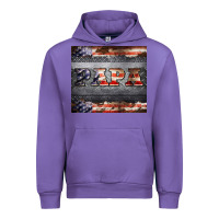 Tulip papa metal and american flag tumbler Urban Hoodie - BarkalooDesign