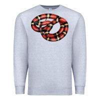 Heather Grey milk snake Premium Sweatshirt - LillyAllenDesigns