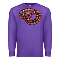 Purple milk snake Premium Sweatshirt - LillyAllenDesigns