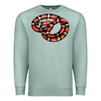 Seafoam milk snake Premium Sweatshirt - LillyAllenDesigns