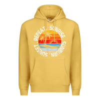 Antique Gold sunrise sunburn sunset repeat retro vintage gift vacation t shirt Premium Hoodie - tuanDangUi
