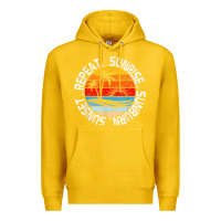 Lemon sunrise sunburn sunset repeat retro vintage gift vacation t shirt Premium Hoodie - tuanDangUi