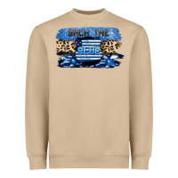 Mushroom Back the blue Heavyweight Sweatshirt - FaDigitalArtStudio