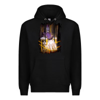 Black Francis Bacon Screaming Pope painting art lover gift  1 Premium Hoodie - tuanDangUi