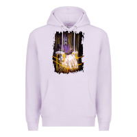 Lilac Francis Bacon Screaming Pope painting art lover gift  1 Premium Hoodie - tuanDangUi