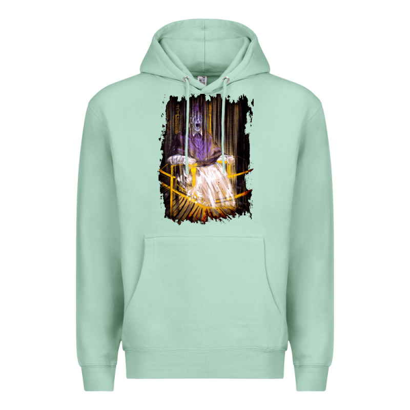 Francis Bacon Screaming Pope Painting Art Lover Gift  1 Premium Hoodie by tuanDangUi | Teevron