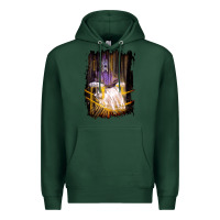Sports Green Francis Bacon Screaming Pope painting art lover gift  1 Premium Hoodie - tuanDangUi