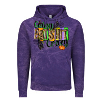 Cloud Purple Going bat shit crazy Vintage Hoodie - NancyCooperArtShop