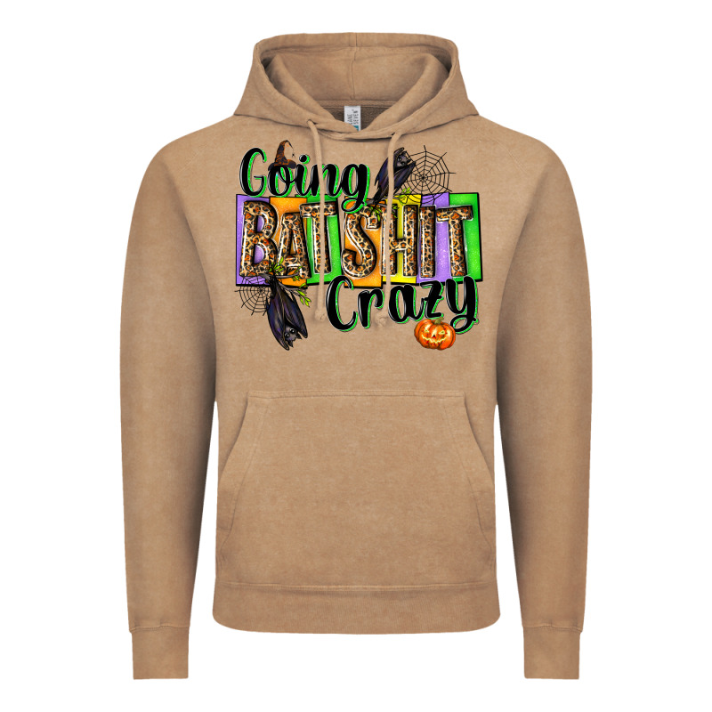 Going Bat Shit Crazy Vintage Hoodie by NancyCooperArtShop | Teevron