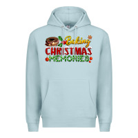 Blue Mist baking christmas memories Premium Hoodie - FaDigitalArtStudio