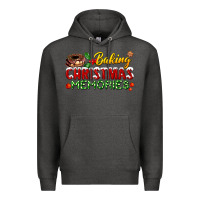 Charcoal Heather baking christmas memories Premium Hoodie - FaDigitalArtStudio