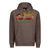 Coffee baking christmas memories Premium Hoodie - FaDigitalArtStudio