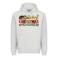 Dove Grey baking christmas memories Premium Hoodie - FaDigitalArtStudio