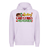Lilac baking christmas memories Premium Hoodie - FaDigitalArtStudio