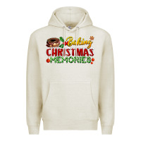 Oatmeal Heather baking christmas memories Premium Hoodie - FaDigitalArtStudio