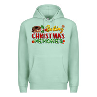 Seafoam baking christmas memories Premium Hoodie - FaDigitalArtStudio