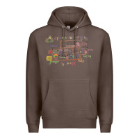Coffee operation ho ho ho Premium Hoodie - tuanDangUi