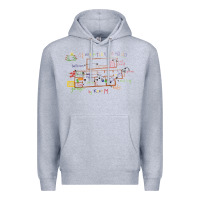 Heather Grey operation ho ho ho Premium Hoodie - tuanDangUi