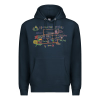 Navy operation ho ho ho Premium Hoodie - tuanDangUi