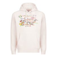 Pale Pink operation ho ho ho Premium Hoodie - tuanDangUi