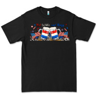 Black red white and boozy libbey glass Premium Tee - RanaPortraitStore