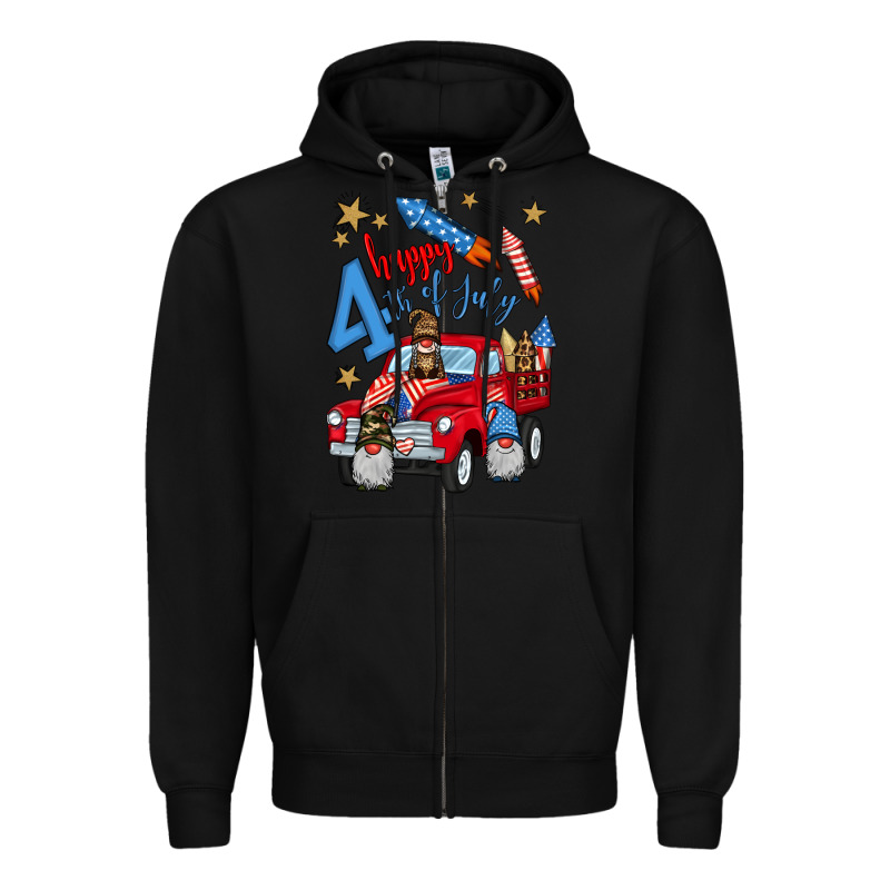 4th Of July Truck  1 Zipper Hoodie by BundleAndBundleShop | Teevron