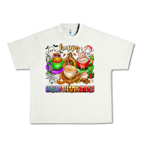 Pistachio happy hallothanksmas coffee cups with ghost turkey Urban Heavy Tee - texasbilliewilder