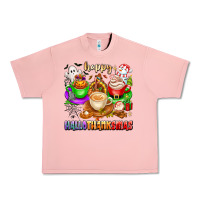 Salmon happy hallothanksmas coffee cups with ghost turkey Urban Heavy Tee - texasbilliewilder